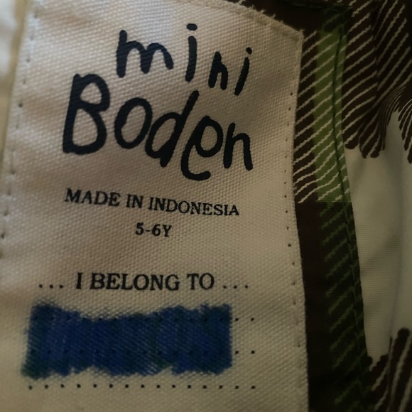 Mini Boden Kids Jacket 5-6 Green All Weather Force Lined Waterproof Snow Anorak - Picture 7 of 13